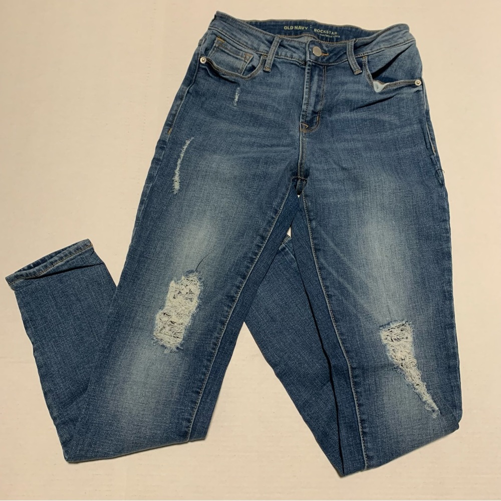 Old Navy Rockstar High Rise Jeans Size 4